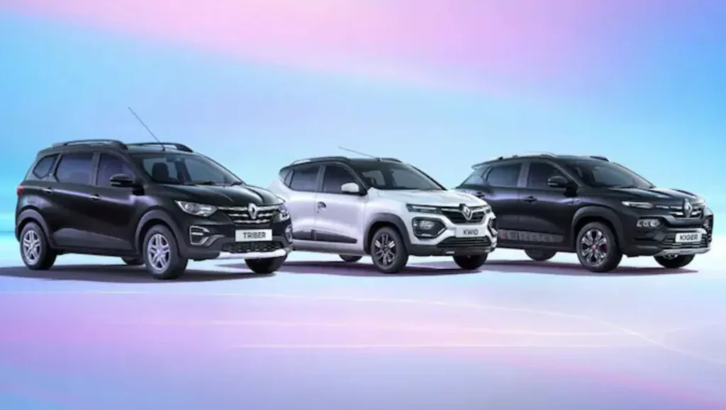 Renault India Launches Discovery Days Campaign cover image featuring Renault Triber, Kwid and Kiger lineup