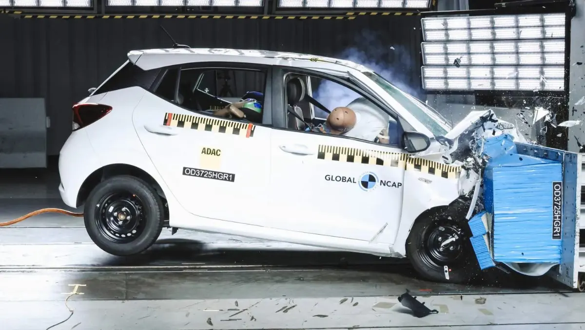 Hyundai Grand i10 Gets Zero Star in Global NCAP impact and structural deformation