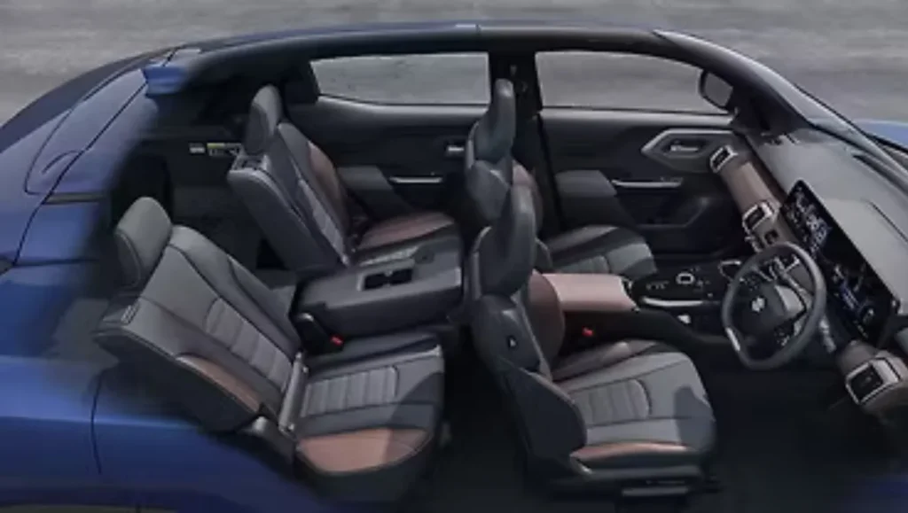 Maruti Suzuki e Vitara Launched in India full cabin interior layout top view