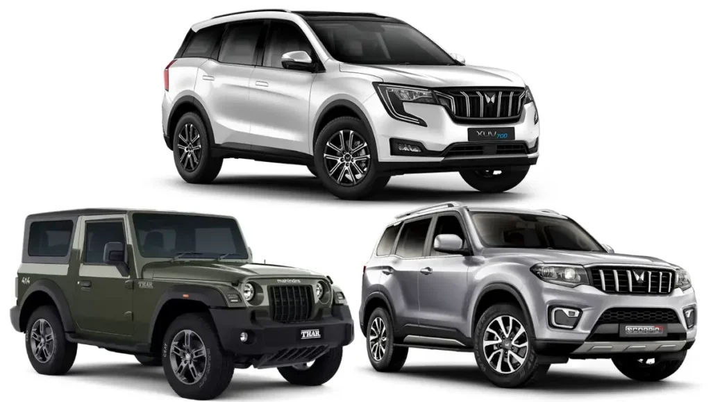 Mahindra SUV sales rise 22 percent in November showcasing XUV700 Thar and Scorpio N models