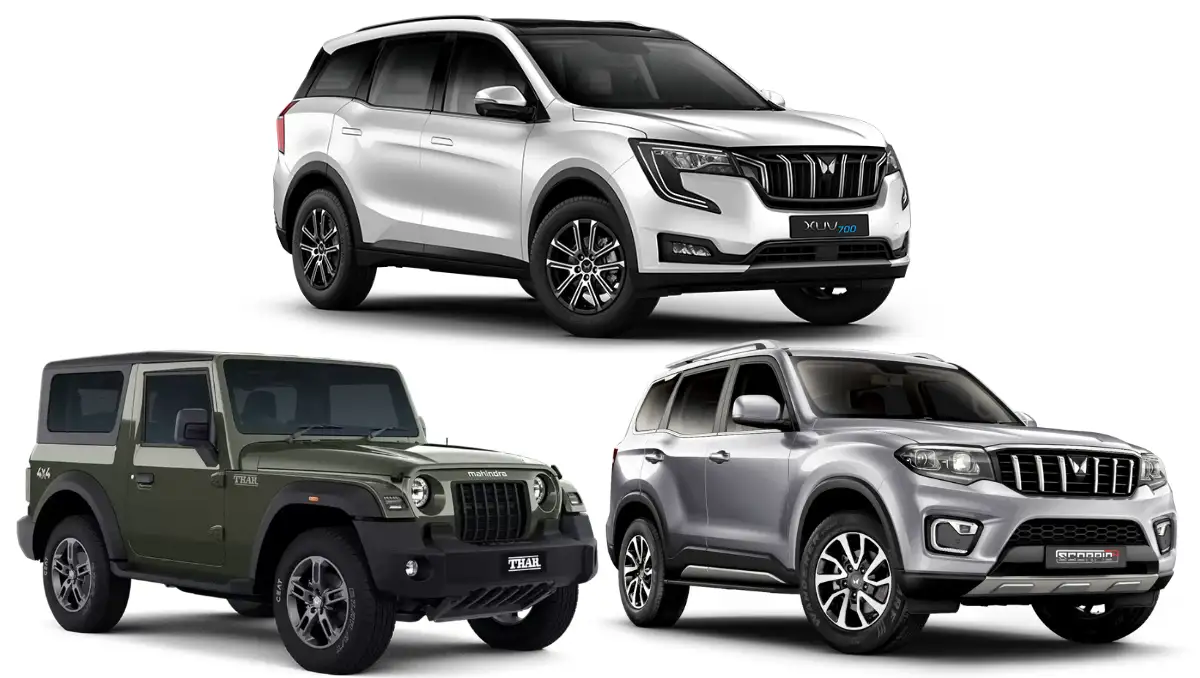Mahindra SUV sales rise 22 percent in November showcasing XUV700 Thar and Scorpio N models