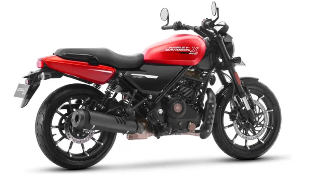 harley-davidson x440 t breaks cover in new red colour with redesigned tail and updated roadster styling