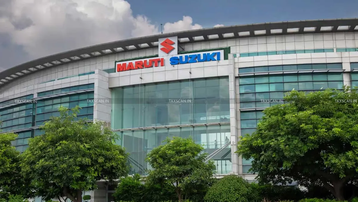 Maruti Suzuki Plans Local Battery Production in India as seen at the company’s corporate office building