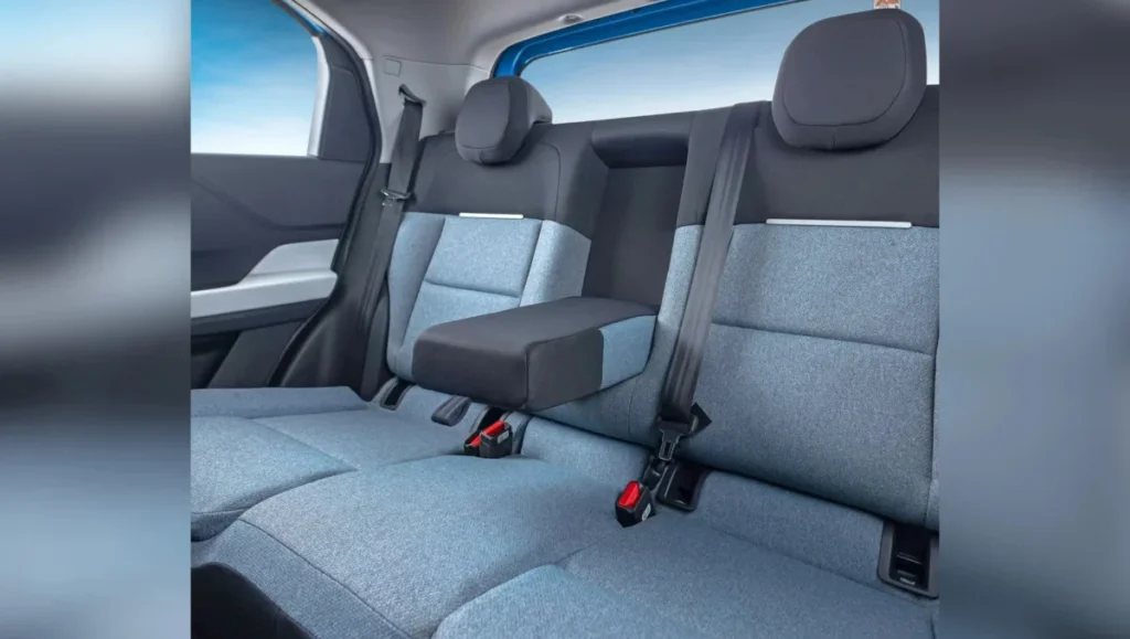 2026 Tata Punch Revealed Ahead of January 13 Launch rear seat view showing updated upholstery, improved materials, and cabin comfort enhancements