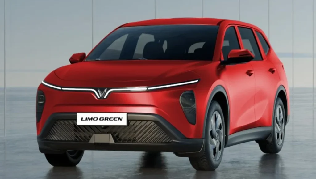 VinFast to Launch 3 New Models in 2026 previewed with Limo Green electric SUV in official studio image