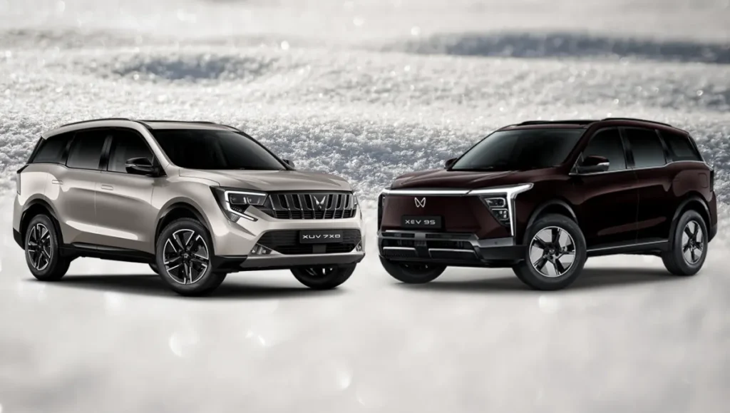 Mahindra XUV 7XO and XEV 9S break bookings record with 93,689 orders on day one.
