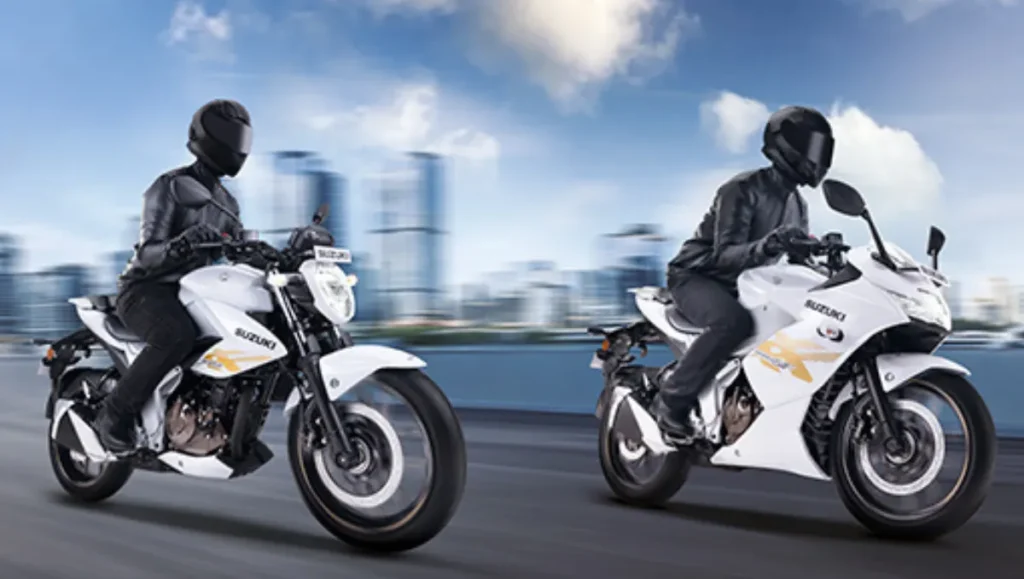 Suzuki Gixxer SF 250 and Gixxer 250 New Colours Launched showcased during city riding