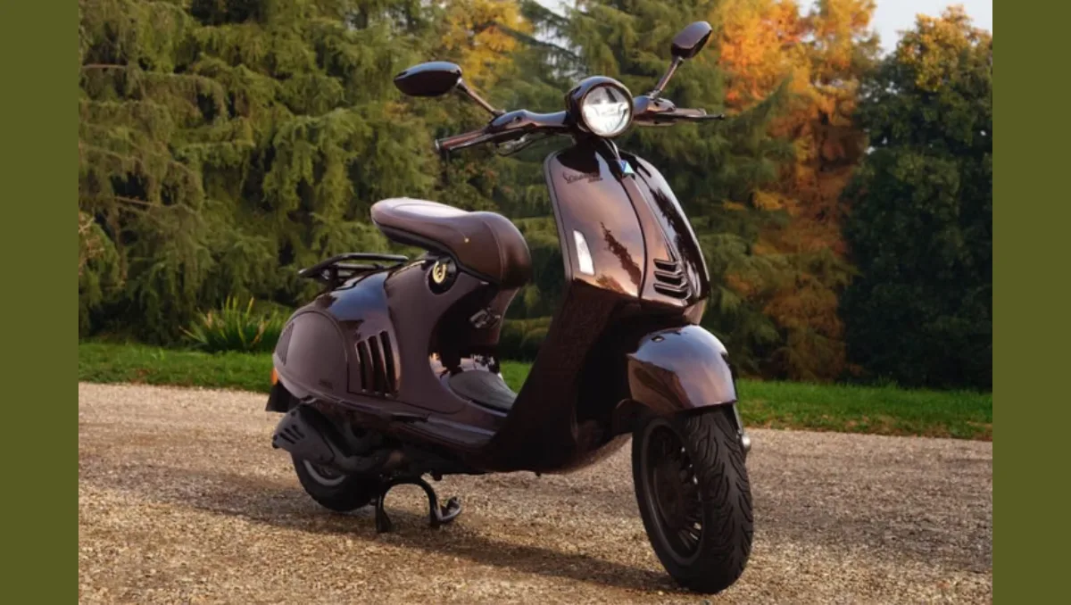 espa Introduces 946 Horse Limited-Edition Scooter showcased in outdoor lifestyle setting