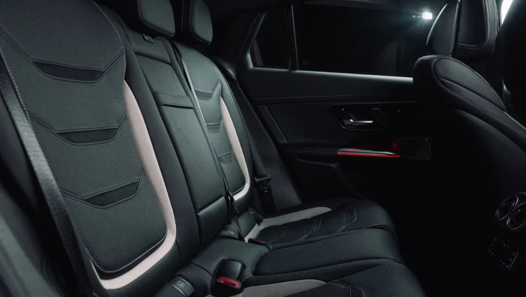 2027 Mercedes-AMG GLC 53 rear seats with ambient lighting