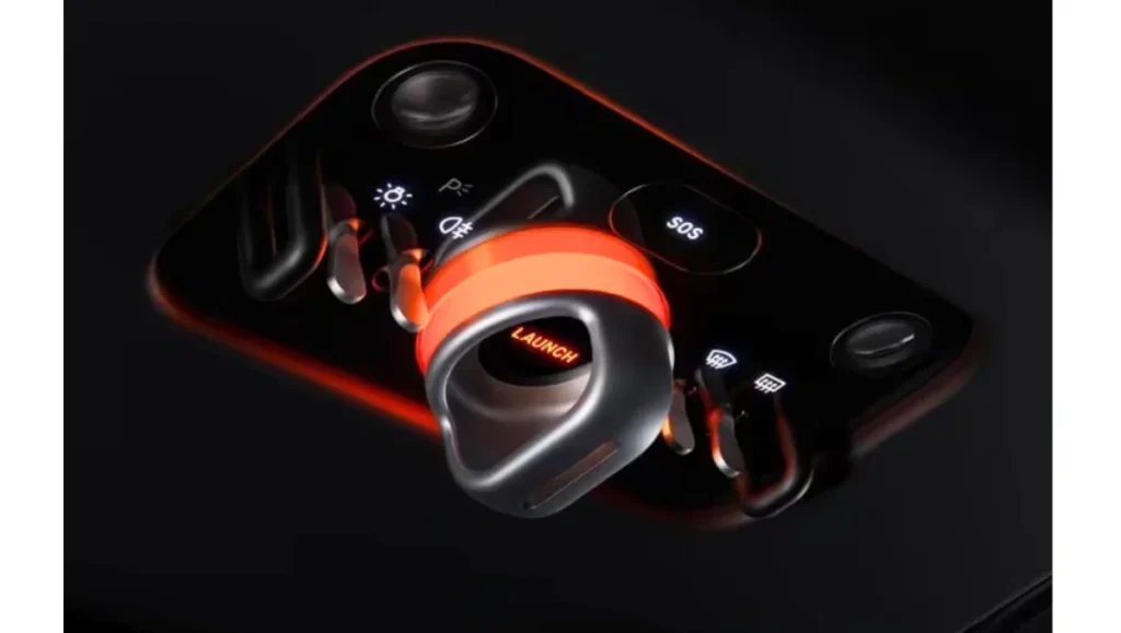 Ferrari Luce Interior Revealed illuminated drive mode selector with launch control and performance toggles