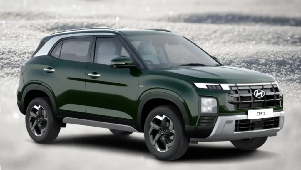 Why the Hyundai Creta is Still Unstoppable shown in a bold front three quarter exterior view with modern SUV styling