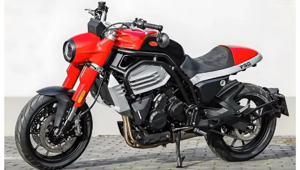 Jawa 730 Twin Finally Revealed showcasing side profile with retro roadster design and exposed twin cylinder engine