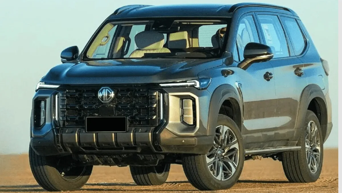 MG Majestor Debuts in Kuwait as ‘Rakan 4x4’ showcasing rugged front design and upright SUV stance