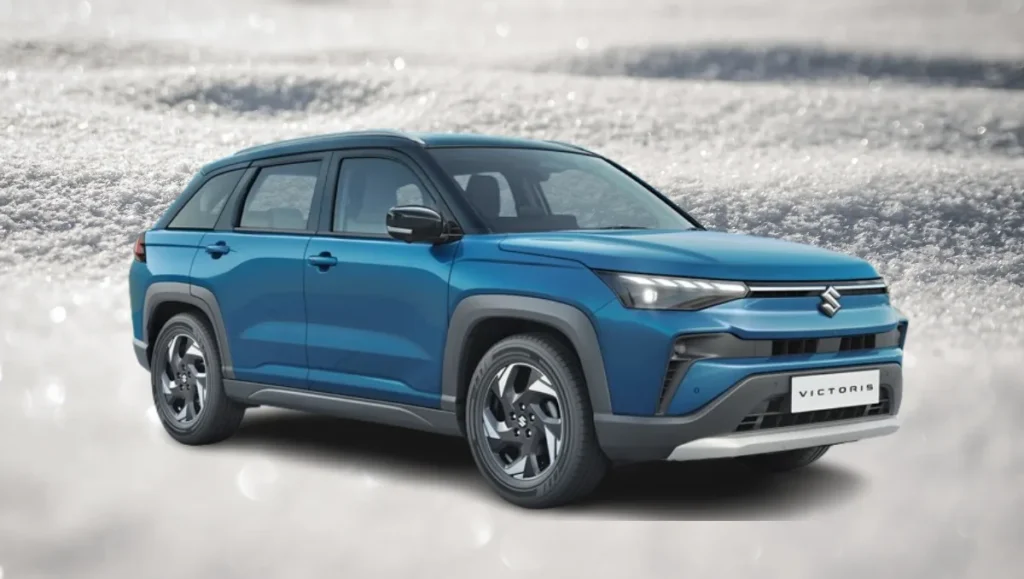 Maruti Suzuki Arena Feb 2026 Discounts on Maruti Victoris SUV with bold design and modern styling